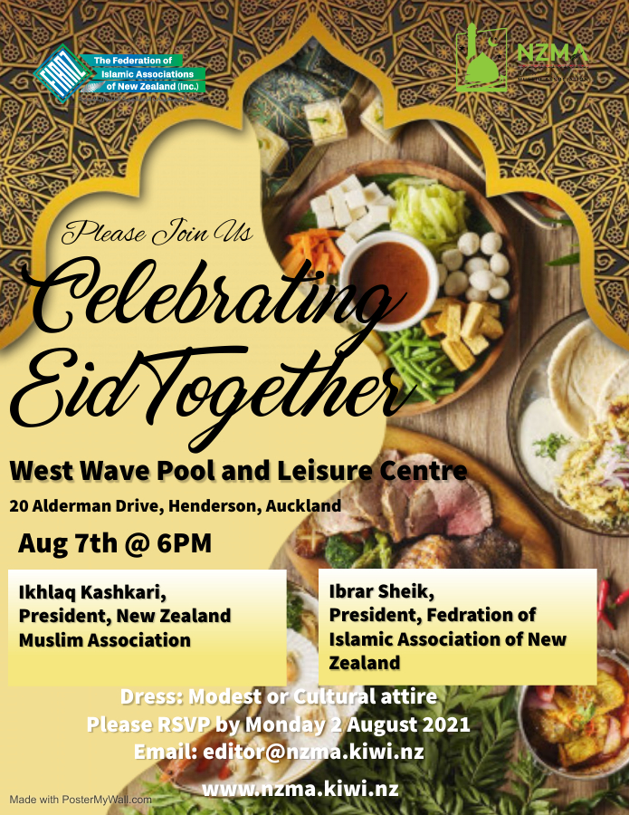 Eid Invitation Aug 2021 NZMA
